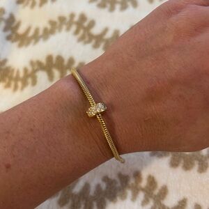 pandora gold bracelet